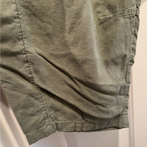 Pilcro Olive Wide Leg Pants - Picture 2 of 12